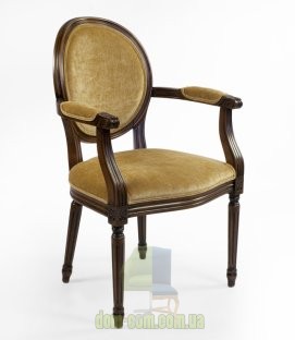 Классический стул с подлокотниками в стиле Luigi XVI Sedital 524C