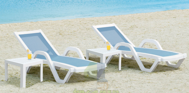 Шезлонг Papatya Myra Tek K