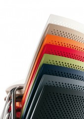 Стул конференц на полозьях Sesta Strike 