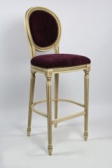 Классический барный стул  в стиле Luigi XVI Sedital 524SG 524SGM