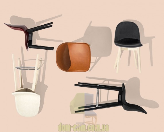 Барный стул на  деревянных ножках Connubia Academy CB1673 