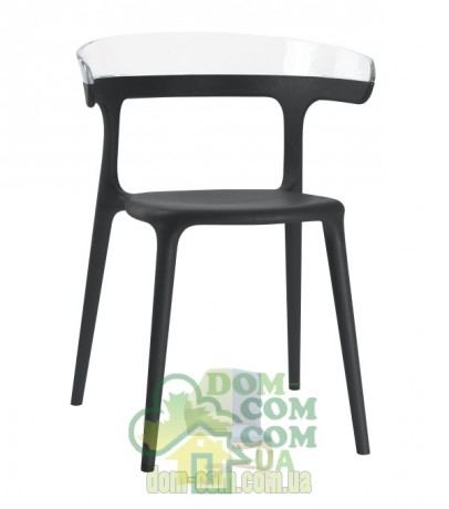 Стул Papatya Luna черный