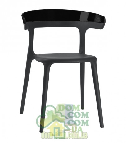 Стул Papatya Luna черный