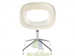 Комфортное поворотное мягкое кресло Gaber Moema L U