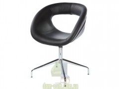 Комфортное поворотное мягкое кресло Gaber Moema L U