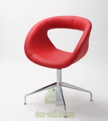 Комфортное поворотное мягкое кресло Gaber Moema L U