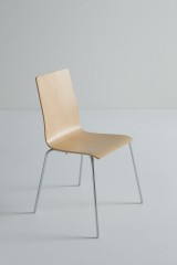  Стул с гнутым деревянным корпусом  Gaber LILÀ