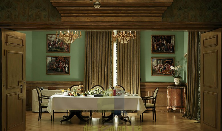 Штабелируемое кресло в стиле Luigi XVI Sedital 524CI