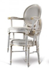 Штабелируемое кресло в стиле Luigi XVI Sedital 524CI