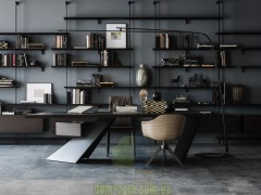 Дизайнерский стол для кабинета Cattelan Italia Nasdaq