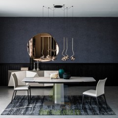 Раскладной обеденный стол Cattelan Italia Duffy Keramik Drive