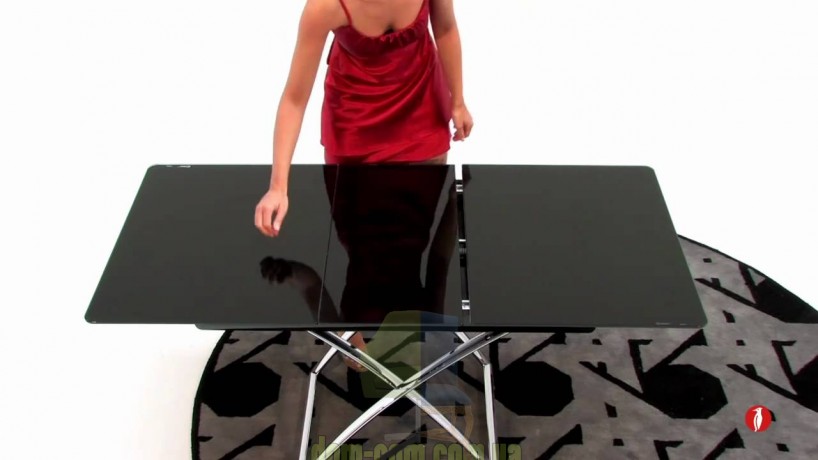 Стол-трансформер Connubia Magic-J glass CB/5041g