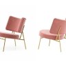 Стильное лаунж кресло Calligaris Coco CS/3395M 1300