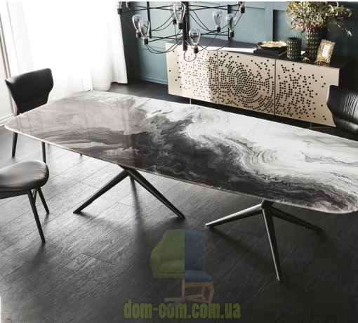 Стол Cattelan Italia Atlantis Crystalart