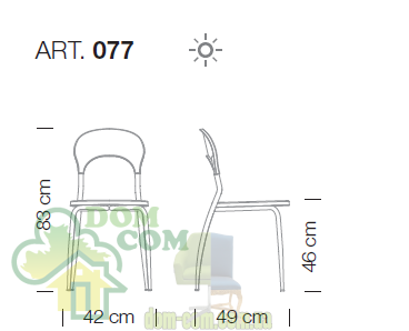 Стул Metalmobil Sandy 077