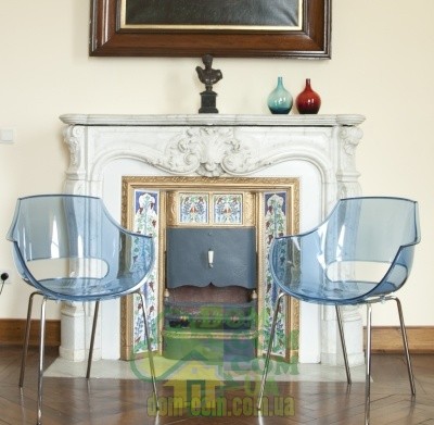 Кресло Papatya Opal прозрачное