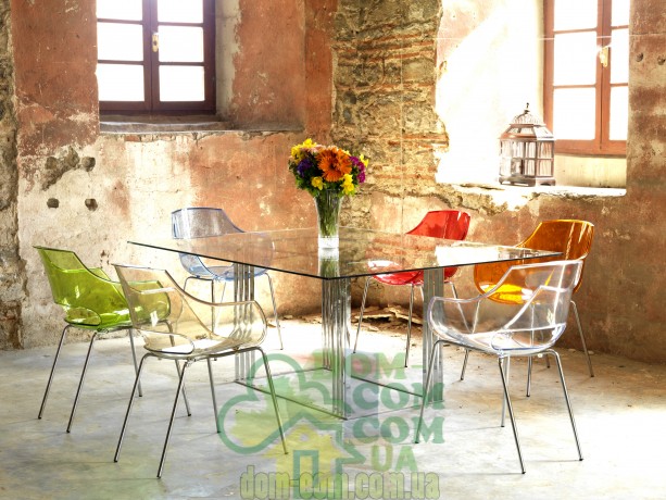 Кресло Papatya Opal прозрачное