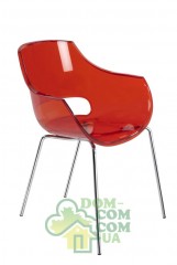 Кресло Papatya Opal прозрачное