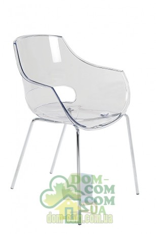 Кресло Papatya Opal прозрачное