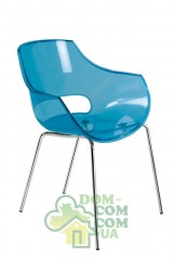 Кресло Papatya Opal прозрачное