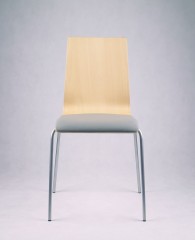 Стул из гнутой фанеры Delta Luka PS с мягкой подушкой