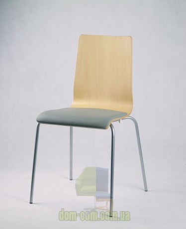 Стул из гнутой фанеры Delta Luka PS с мягкой подушкой