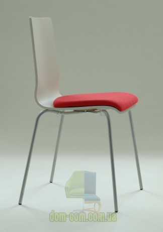 Стул из гнутой фанеры Delta Luka PS с мягкой подушкой