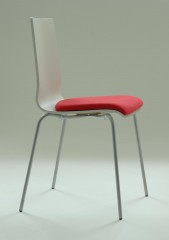 Стул из гнутой фанеры Delta Luka PS с мягкой подушкой