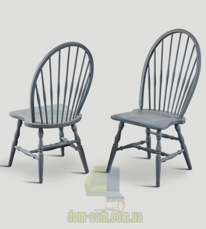 Стул виндзорский винтажный Dialma brown DB004070 DB004069 