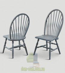 Стул виндзорский винтажный Dialma brown DB004070 DB004069 