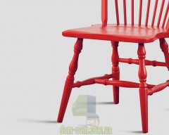 Стул виндзорский винтажный Dialma brown DB004070 DB004069 