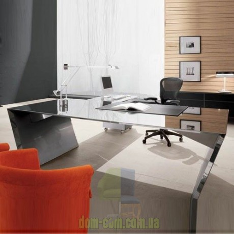 Эффектный большой письменный стол Cattelan Italia Vega