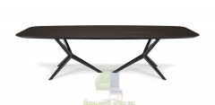Стол с деревянной столешницей Cattelan Italia Atlantis Wood