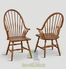 Стул виндзорский с подлокотниками Dialma brown DB004040 DB004041 DB004042