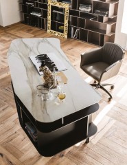 Письменный стол с множеством полок Cattelan Italia Wall Street