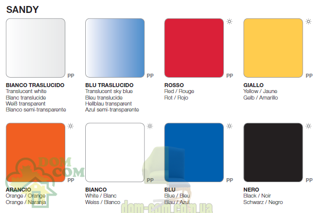 Стул барный Metalmobil Sandy 377