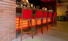 Деревянный барный стул в стиле модерн Cizeta BLIOS 180 SG