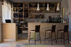 Деревянный барный стул в стиле модерн Cizeta BLIOS 180 SG