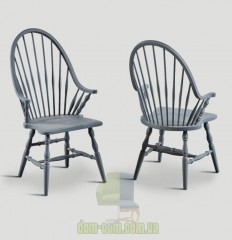 Кресло виндзорское винтажное Dialma brown DB004071 DB004072