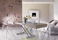 Складной стул с сидением из Vitrex Ozzio Italia Ripiego