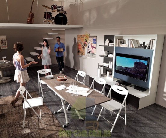 Складной стул с сидением из Vitrex Ozzio Italia Ripiego