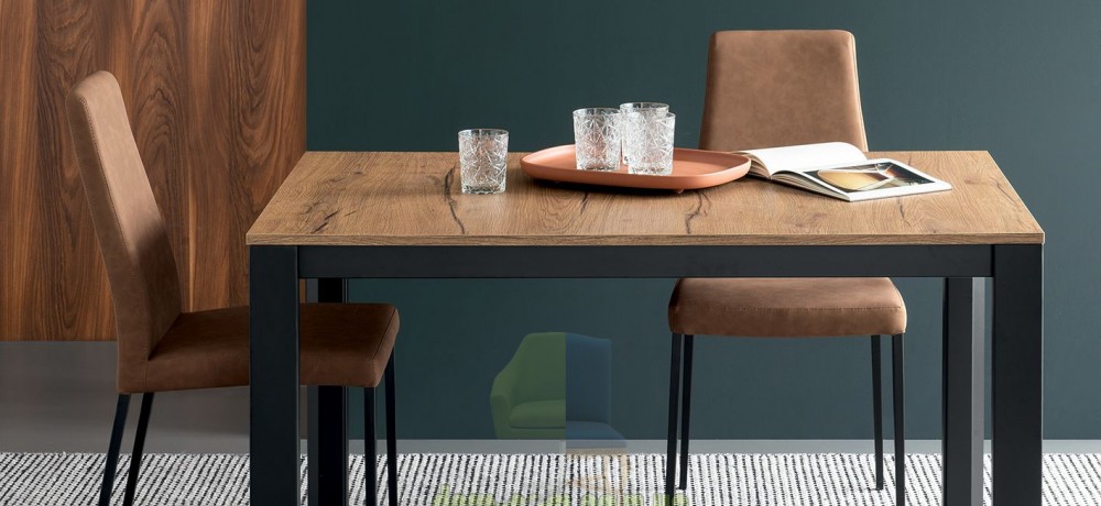 Нераскладной стол столешница меламин Calligaris Duca Fix CS/4089 FM