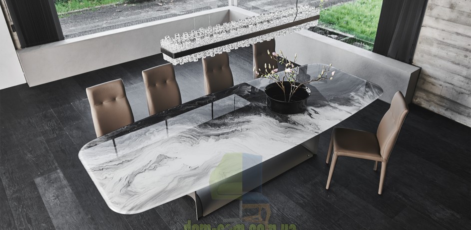 Стол Cattelan Italia Dragon Crystalart