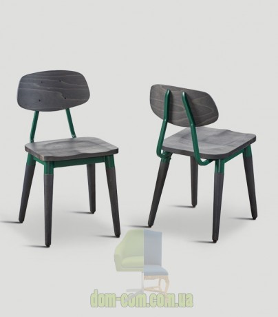 Винтажный стул  Dialma Brown DB004068 DB004081 DB004080