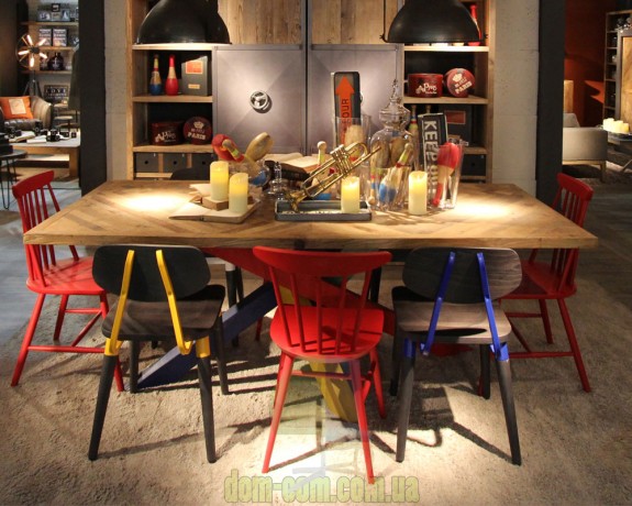 Винтажный стул  Dialma Brown DB004068 DB004081 DB004080