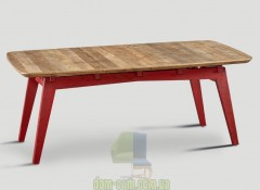 Винтажный стол из состаренного дерева Dialma brown DB004141 DB004125 DB004139