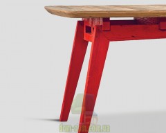 Винтажный стол из состаренного дерева Dialma brown DB004141 DB004125 DB004139