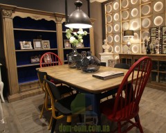 Винтажный стол из состаренного дерева Dialma brown DB004141 DB004125 DB004139