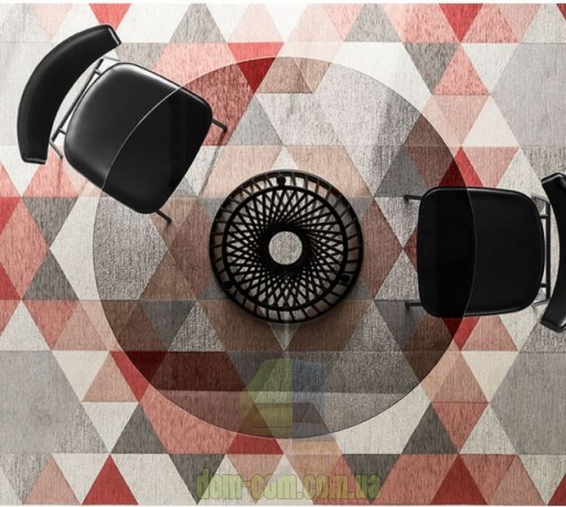 Круглый стол на необычной ноге Calligaris Vortex CS/4108RD 120V 