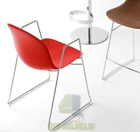 Коференц стул со столиком на полозьях Connubia Academy CB/1697